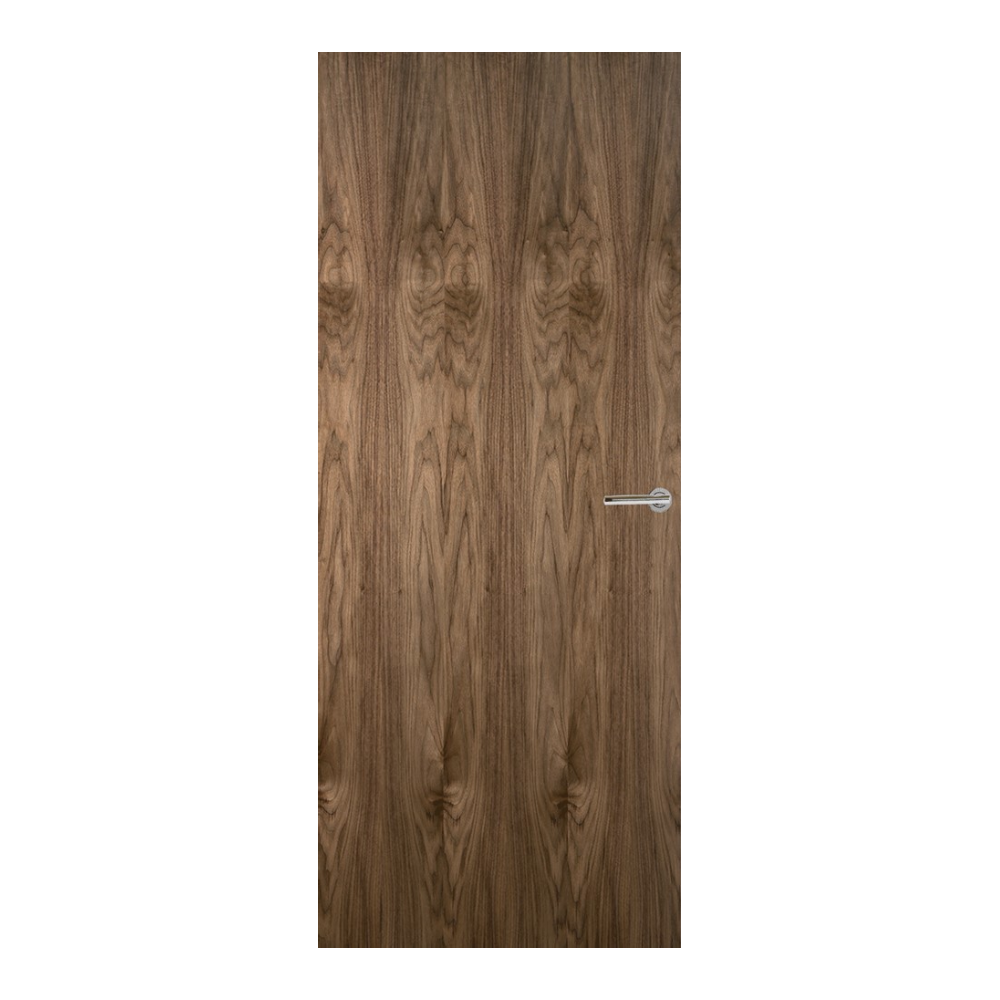 Walnut Veneer Non Glazed FD60 Internal Fire Door
