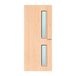 Load image into Gallery viewer, Maple Veneer 16G Glazed FD30 Internal Fire Door

