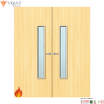 Load image into Gallery viewer, Koto Veneer 18G Glazed Pair FD60 Internal Fire Door
