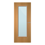 Load image into Gallery viewer, Beech Veneer 19G Glazed FD60 Internal Fire Door
