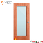 Load image into Gallery viewer, Cherry Veneer 19G Glazed FD30 Internal Fire Door
