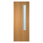 Load image into Gallery viewer, Beech Veneer 20G Glazed FD30 Internal Fire Door
