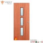 Load image into Gallery viewer, Cherry Veneer 23G Glazed FD60 Internal Fire Door
