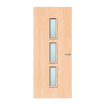 Load image into Gallery viewer, Maple Veneer 23G Glazed FD60 Internal Fire Door
