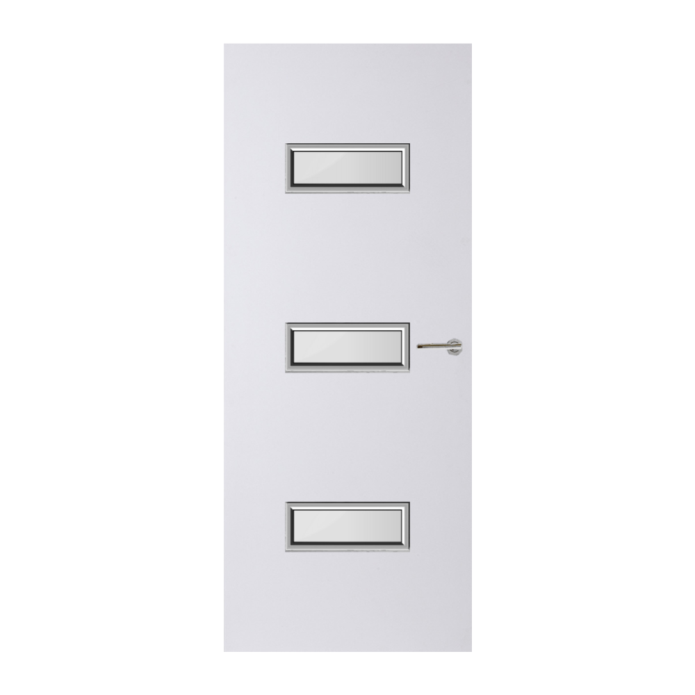 Internal Plywood Paint Grade Premium 24G Glazed FD60 Fire Door