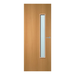 Load image into Gallery viewer, Beech Veneer 25G Glazed FD60 Internal Fire Door
