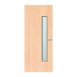 Load image into Gallery viewer, Maple Veneer 25G Glazed FD60 Internal Fire Door
