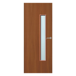 Load image into Gallery viewer, Sapele Veneer 25G Glazed FD60 Internal Fire Door
