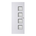 Load image into Gallery viewer, Internal Plywood Paint Grade Premium 26G Glazed FD60 Fire Door
