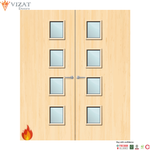 Load image into Gallery viewer, Ash Veneer 27G Glazed Pair FD30 Internal Fire Door
