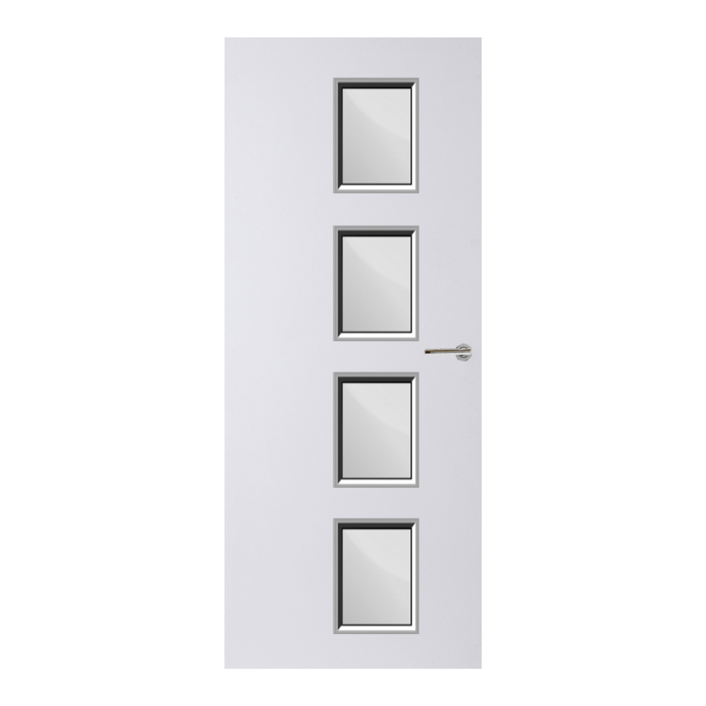 Internal Plywood Paint Grade Premium 27G Glazed FD60 Fire Door