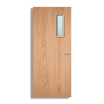 Load image into Gallery viewer, Plywood Paint Grade 4G Glazed FD60 Internal Fire Door
