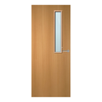 Load image into Gallery viewer, Beech Veneer 7G Glazed FD30 Internal Fire Door
