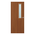 Load image into Gallery viewer, Sapele Veneer 7G Glazed FD60 Internal Fire Door
