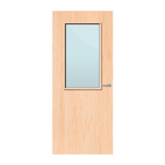 Load image into Gallery viewer, Maple Veneer 8G Glazed FD30 Internal Fire Door
