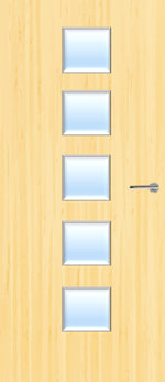 Load image into Gallery viewer, Koto Veneer 10G Glazed FD30 Internal Fire Door
