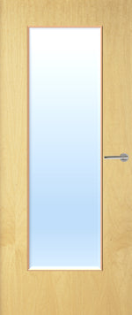 Load image into Gallery viewer, Ash Veneer 19G Glazed FD30 Internal Fire Door
