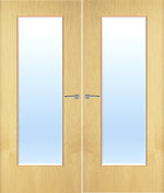 Load image into Gallery viewer, Ash Veneer 19G Glazed Pair FD30 Internal Fire Door
