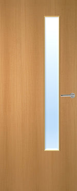 Load image into Gallery viewer, Beech Veneer 20G Glazed FD30 Internal Fire Door
