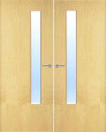 Load image into Gallery viewer, Ash Veneer 20G Glazed Pair FD30 Internal Fire Door
