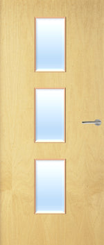 Load image into Gallery viewer, Ash Veneer 23G Glazed FD30 Internal Fire Door
