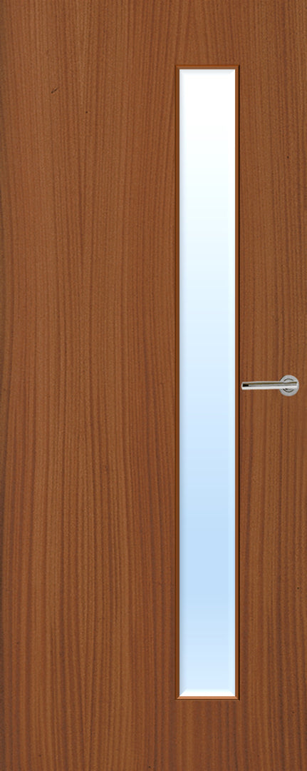 Sapele Veneer 25G Glazed FD30 Internal Fire Door