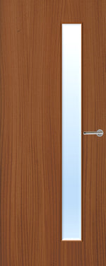 Load image into Gallery viewer, Sapele Veneer 25G Glazed FD30 Internal Fire Door
