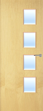 Load image into Gallery viewer, Ash Veneer 27G Glazed FD30 Internal Fire Door
