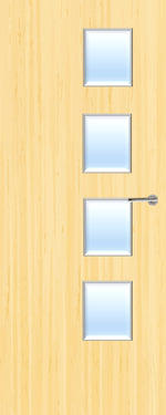 Load image into Gallery viewer, Koto Veneer 27G Glazed FD30 Internal Fire Door
