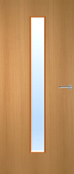 Load image into Gallery viewer, Beech Veneer 29G Glazed FD30 Internal Fire Door
