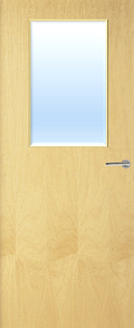 Load image into Gallery viewer, Ash Veneer 2G Glazed FD30 Internal Fire Door
