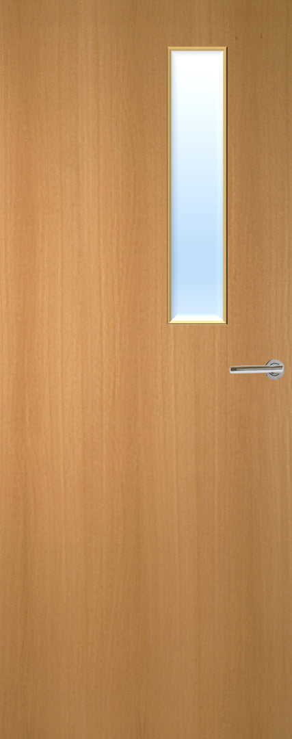 Beech Veneer 3G Glazed FD30 Internal Fire Door