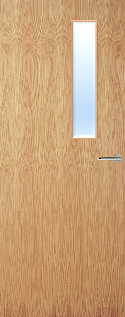 Oak Veneer 3G Glazed FD30 Internal Fire Door