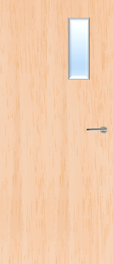 Maple Veneer 4G Glazed FD30 Internal Fire Door