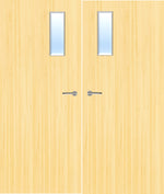 Load image into Gallery viewer, Koto Veneer 4G Glazed Pair FD30 Internal Fire Door
