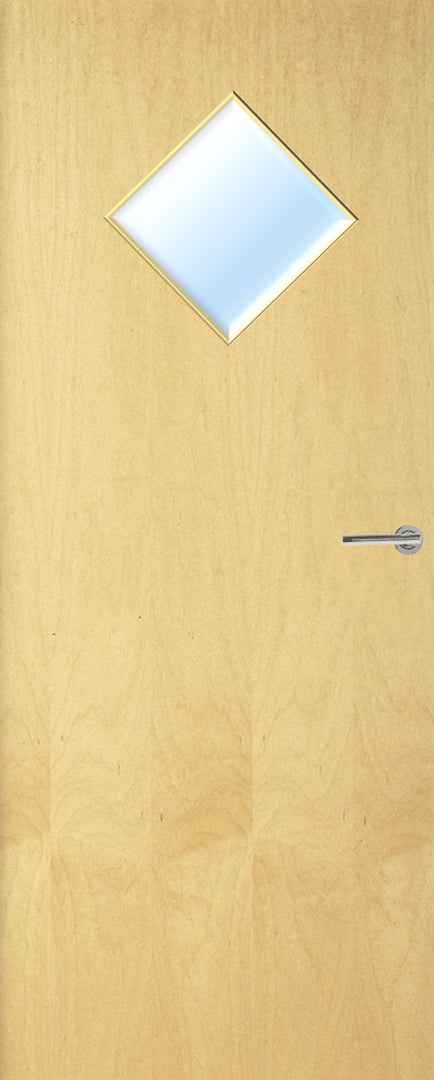 Ash Veneer 6G Glazed FD30 Internal Fire Door