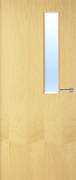 Load image into Gallery viewer, Ash Veneer 7G Glazed FD30 Internal Fire Door
