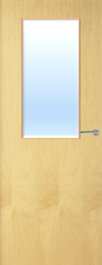 Ash Veneer 8G Glazed FD30 Internal Fire Door