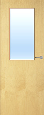 Load image into Gallery viewer, Ash Veneer 8G Glazed FD30 Internal Fire Door
