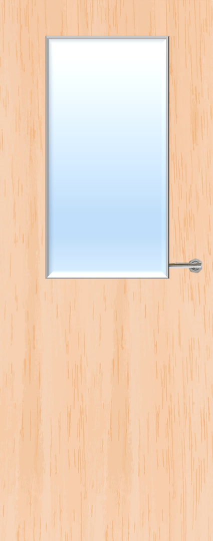 Maple Veneer 8G Glazed FD30 Internal Fire Door