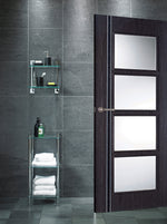 Load image into Gallery viewer, Ash Grey Zanzibar Glazed 4L Door
