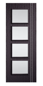 Load image into Gallery viewer, Ash Grey Zanzibar Glazed 4L Door
