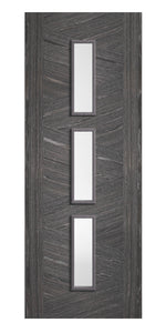 Load image into Gallery viewer, Ash Grey Zeus Glazed 3L Door
