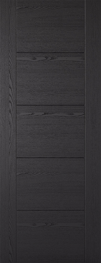 Black Ash Laminated Vancouver 5P Door