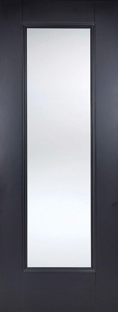 Black Eindhoven Glazed 1L Door