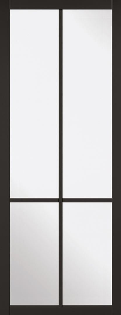 Black Liberty Glazed 4L Door