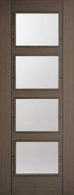 Load image into Gallery viewer, Chocolate Grey Vancouver Glazed 4L Door
