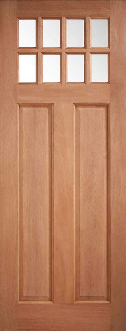 Hardwood Chigwell Clear Glazed Door