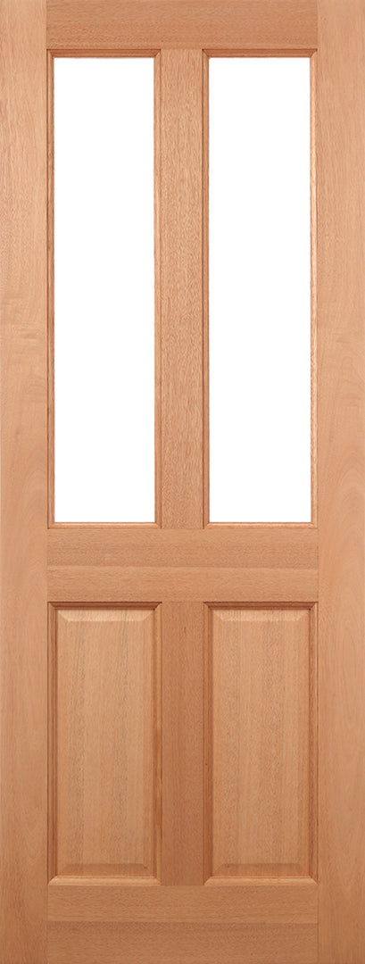 Hardwood Malton 2L Unglazed Dowelled Door