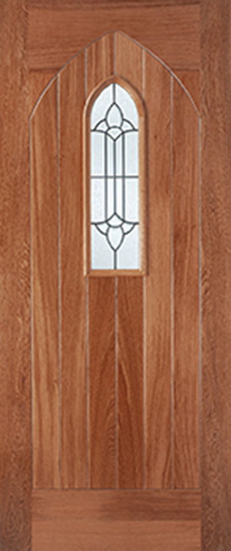 Hardwood Westminster Glazed 1L Door